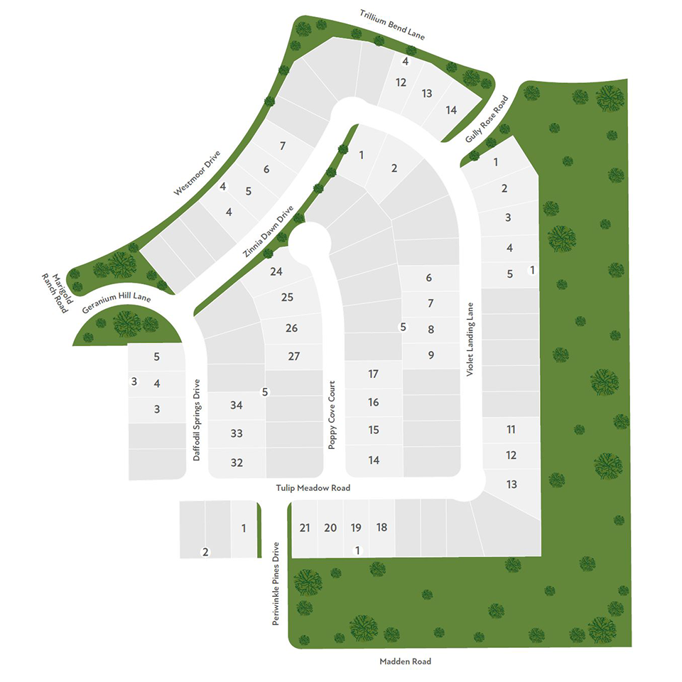 Barnhart Plan | Elevation E | Foyer & Kitchen